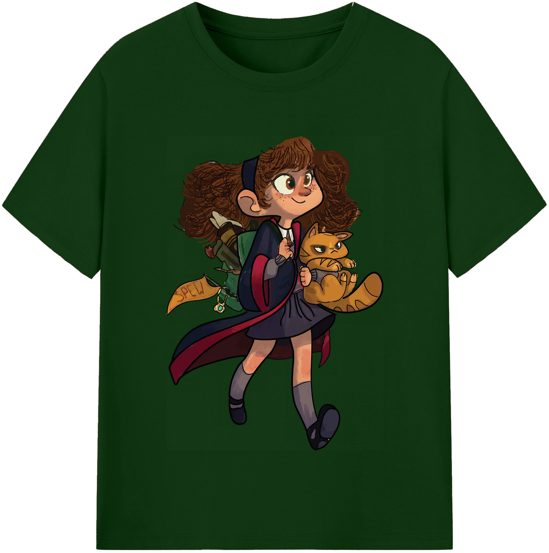 （画像用） Harry Potter ハリー・ポッターシリーズ 綿100％半袖Tシャツ（フロントプリント）